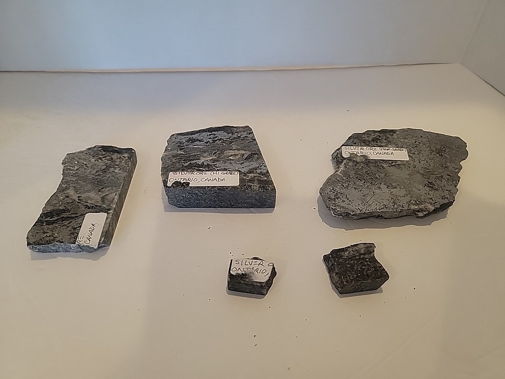 Beautiful Raw silver ore . VV
