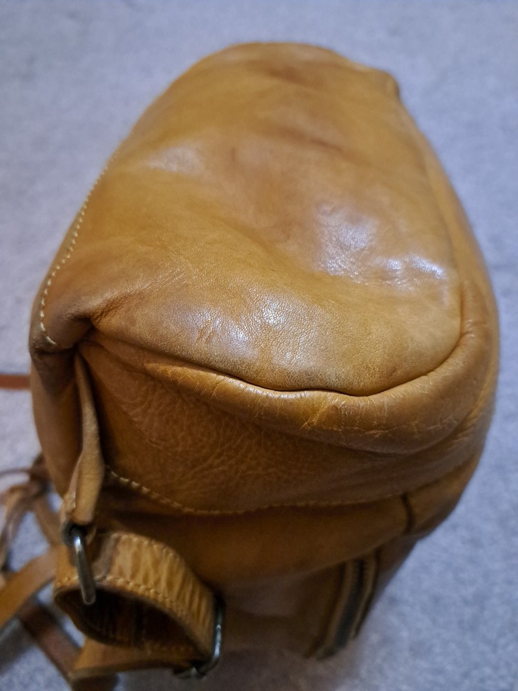 Harbour 2nd Tan/Light Brown Leather Backpack