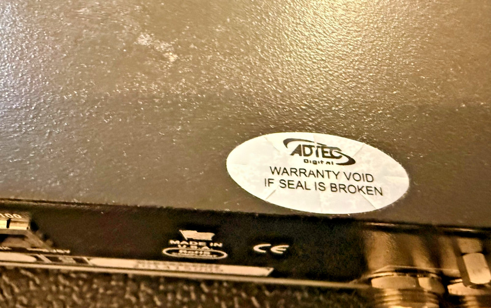 ADTEC EN-91 ENCODER, LOW HOURS, REMOVED FROM WORKING SYSTEM