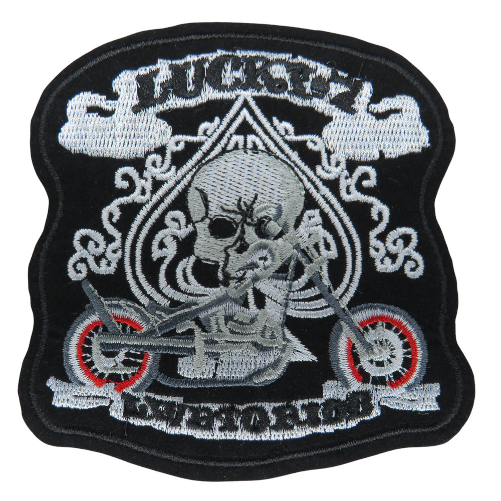Motorcycle Rocker Patch Iron On Patch Biker Punk Patch Iron On