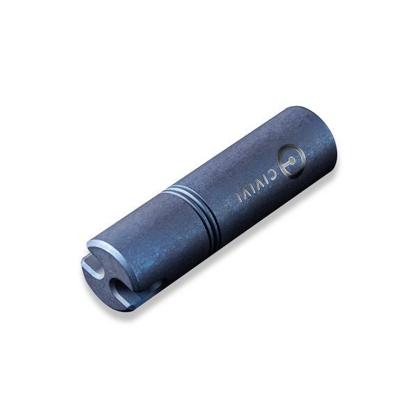 Civivi Key Bit Blue Finish Titanium Container With Torx Screwdriver Tool/Keyring