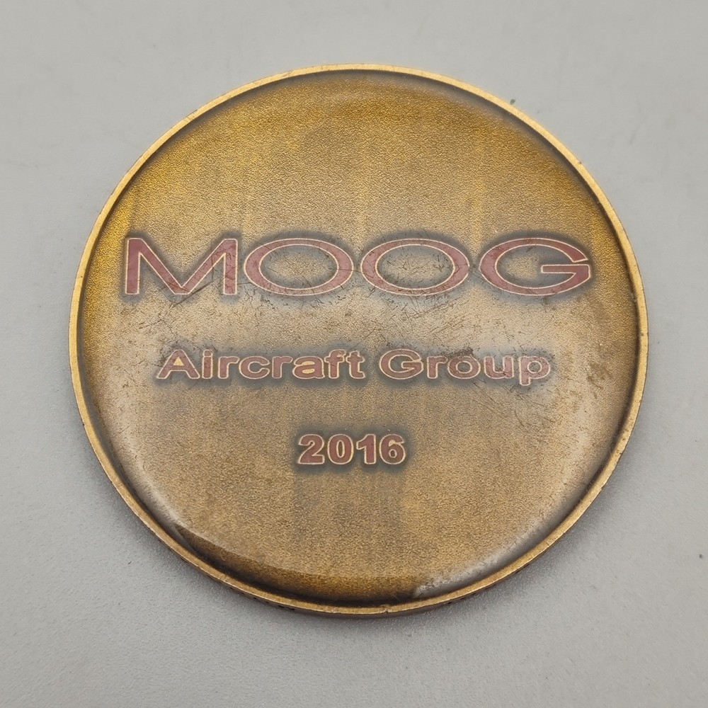 MOOG Aircraft Group Challenge Coin