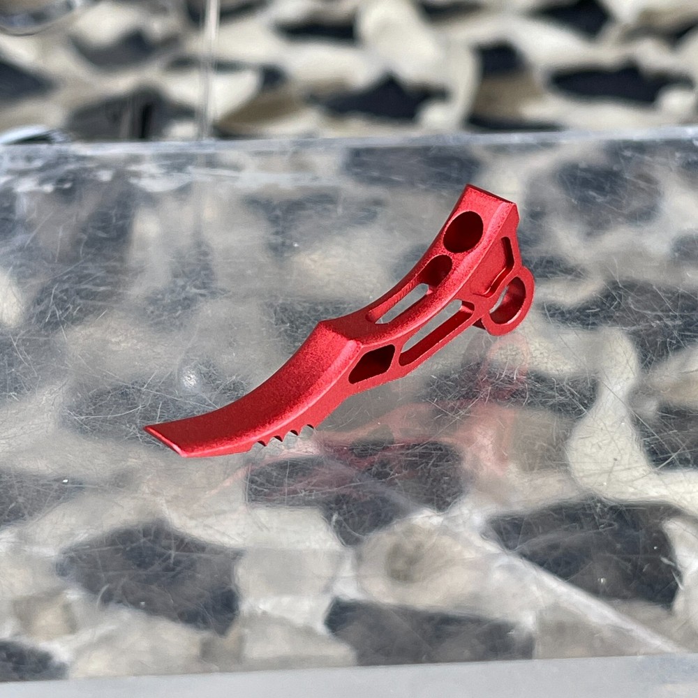 NEW HK Army CS2/CS3 Grim Death Blade Trigger - Red