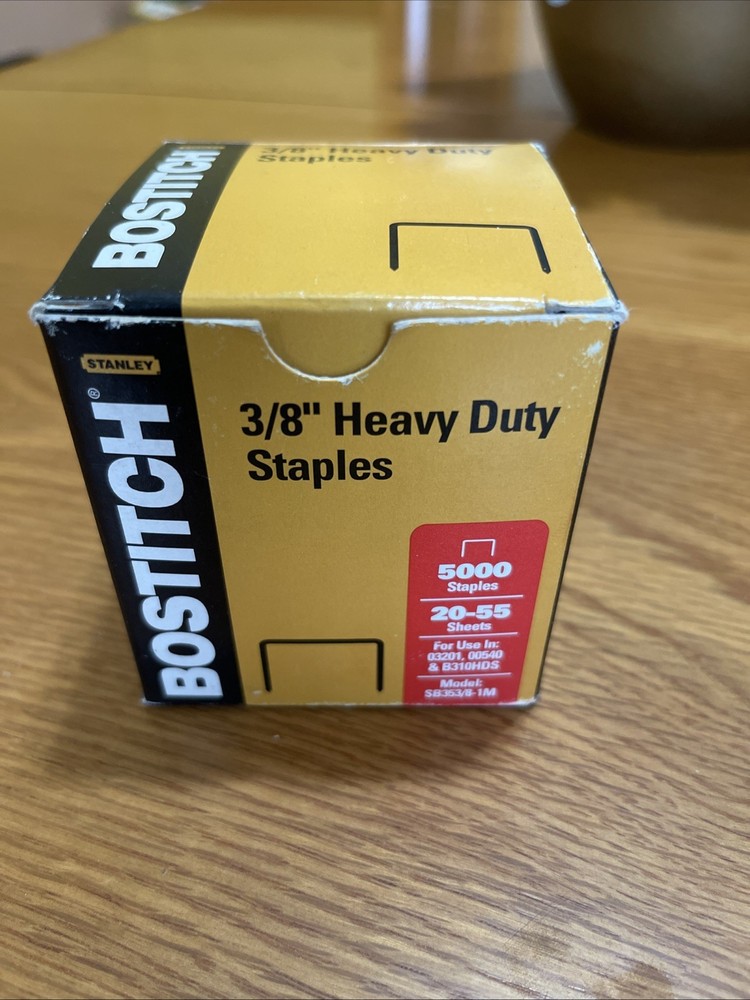 Bostitch 3/8 Heavy Duty Staples