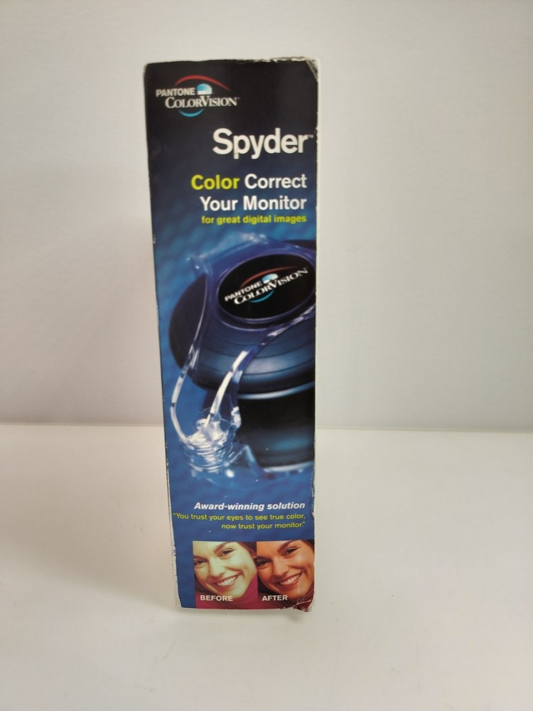 Pantone ColorVision Spyder Pro Install Software. (Excellent) Open Box