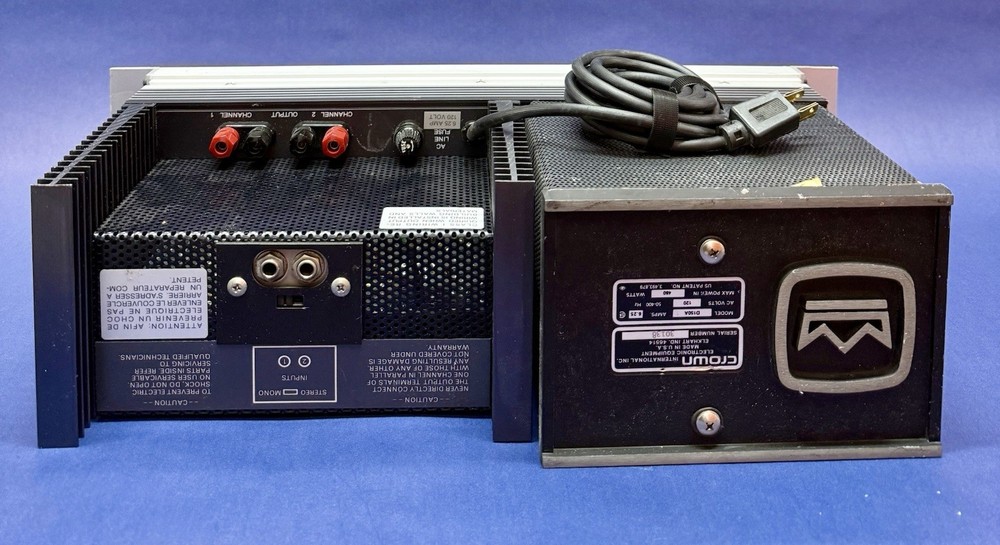 Crown D-150A Vintage Power Amplifier