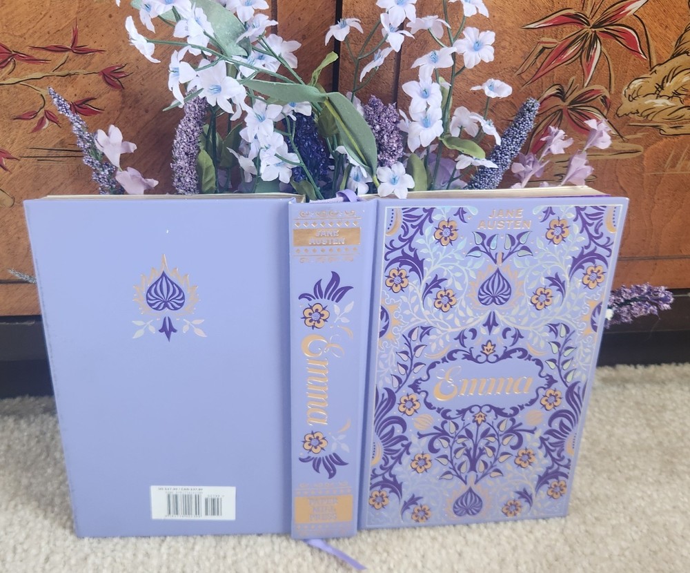 Emma, by Jane Austen, Floral Display Book