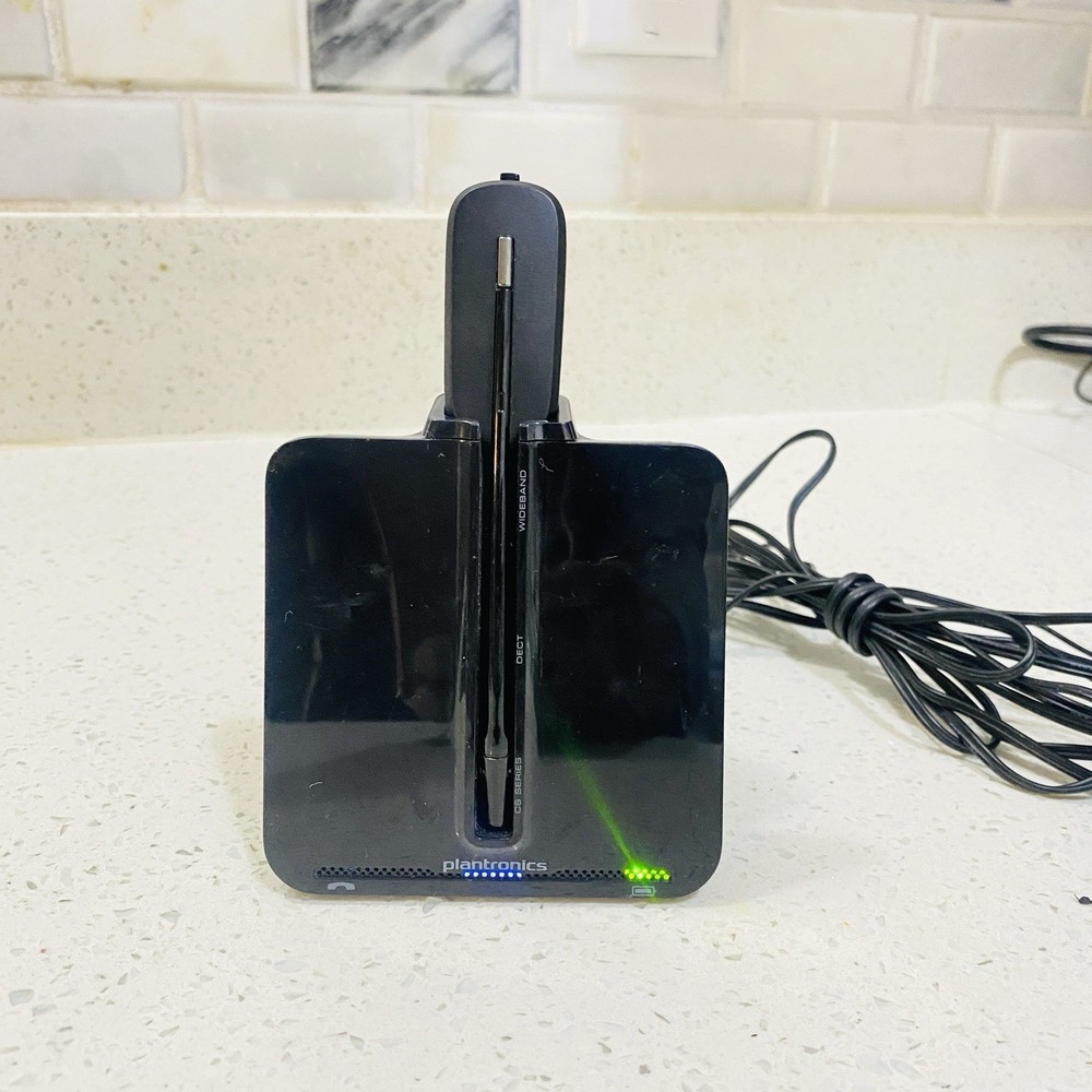 Plantronics (C540) Wireless Headset, Headband, Base, Power Adapter Works