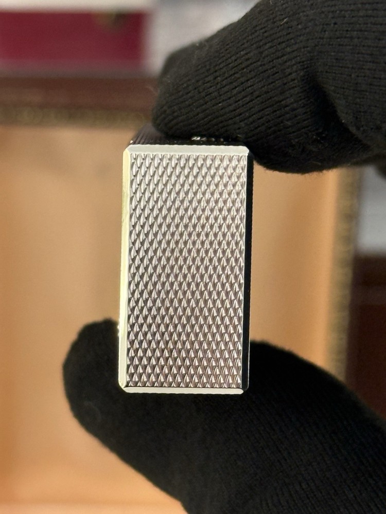 Vintage Dunhill Rollagas Silver Plated Lighter Boxed