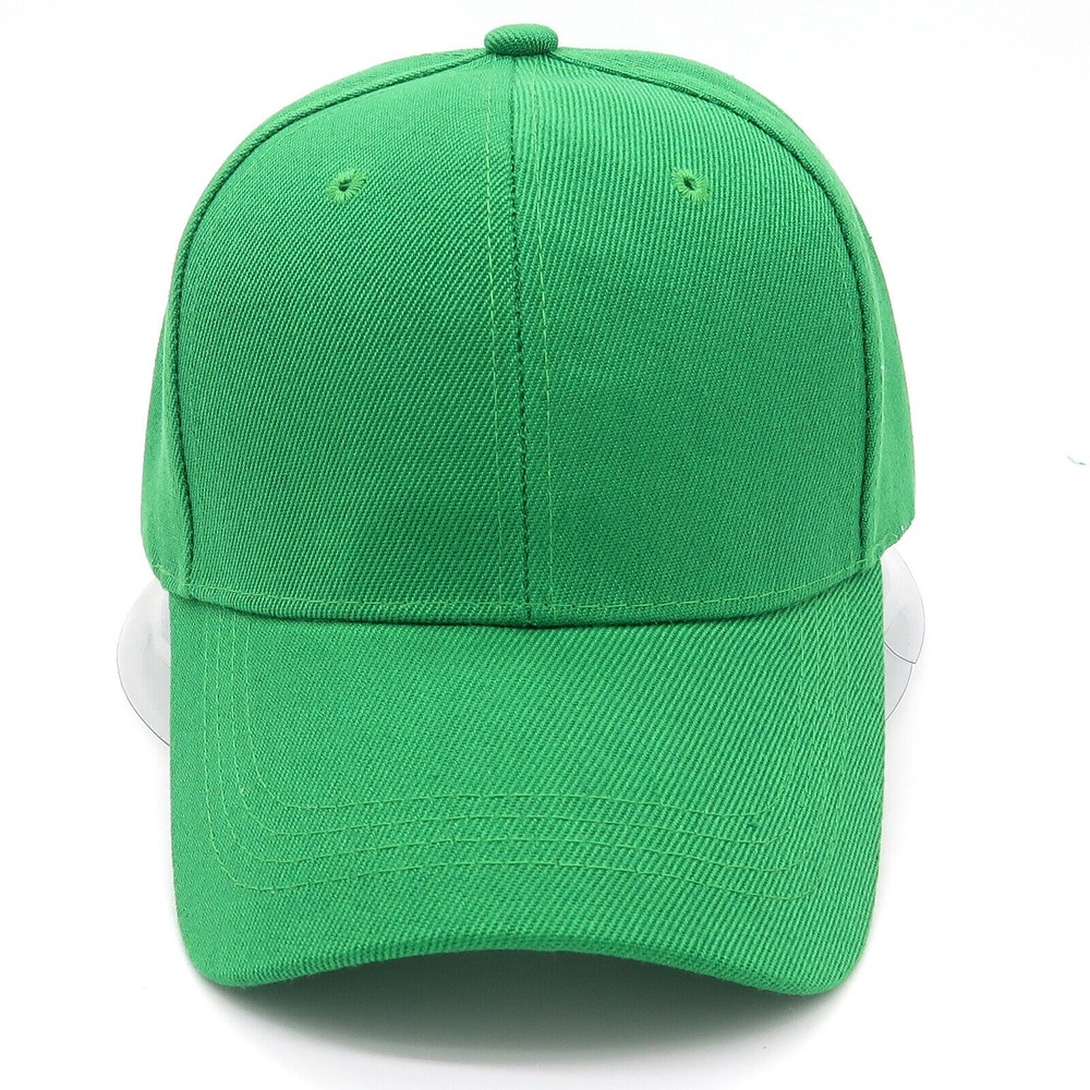 Mens Womens Solid Polo Style Plain Baseball Cap Adjustable Trucker Hat Wholesale