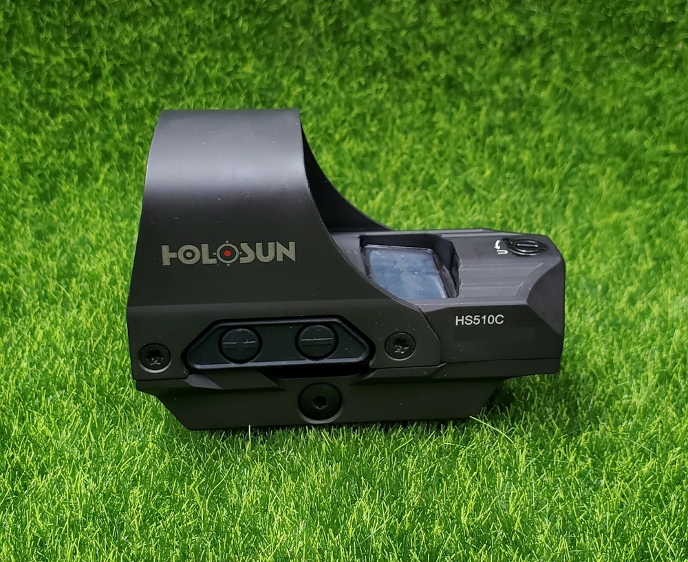 Holosun Open Reflex Illuminated 2 MOA Dot & 65 MOA Circle Red Dot Sight - HS510C