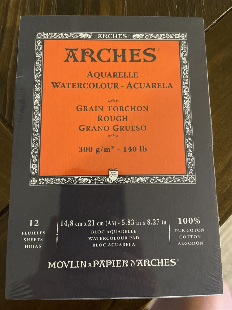 Arches 300g Rough Watercolour Pad A5
