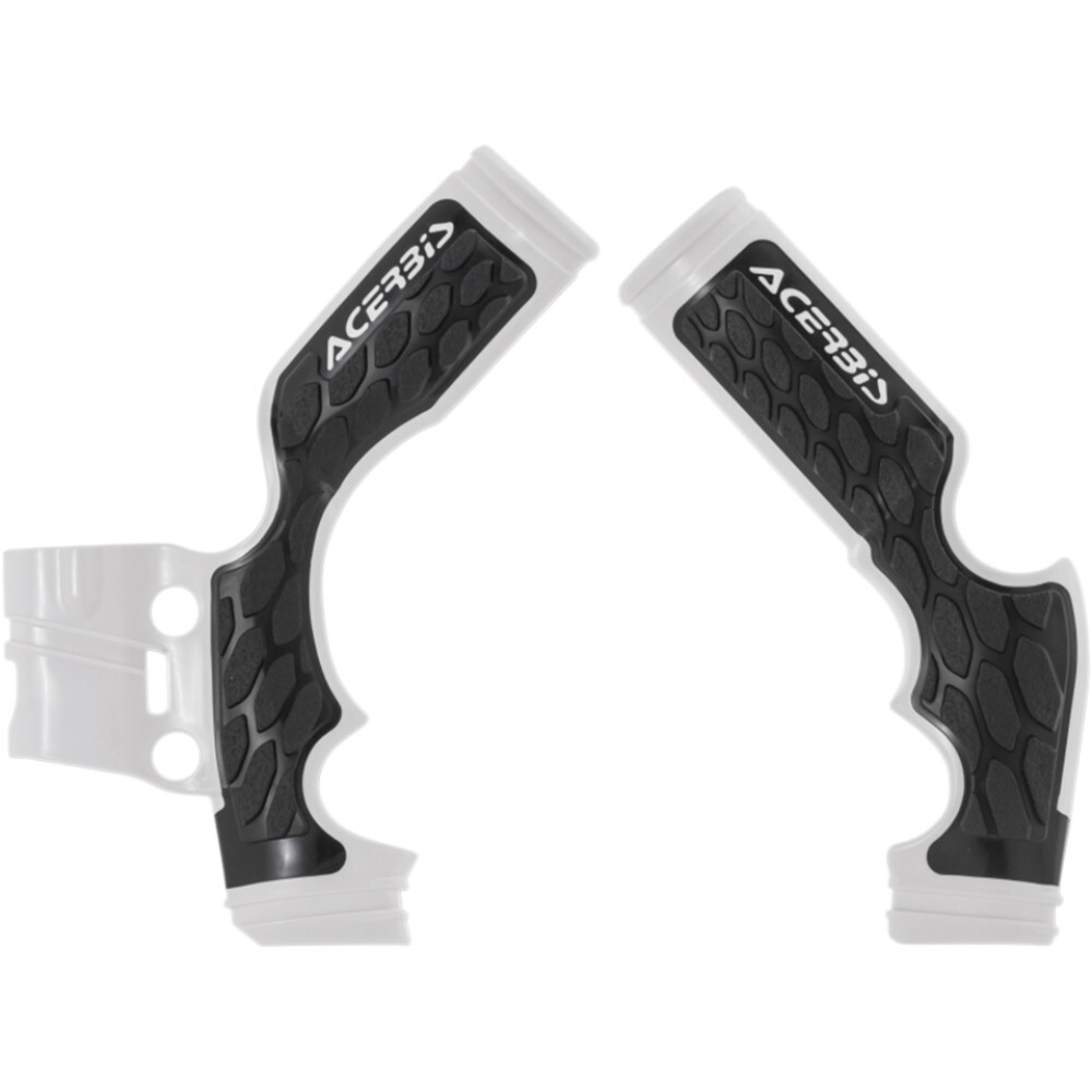 Acerbis X-Grip Frame Guards - SX 65 - White/Black | 2688760001