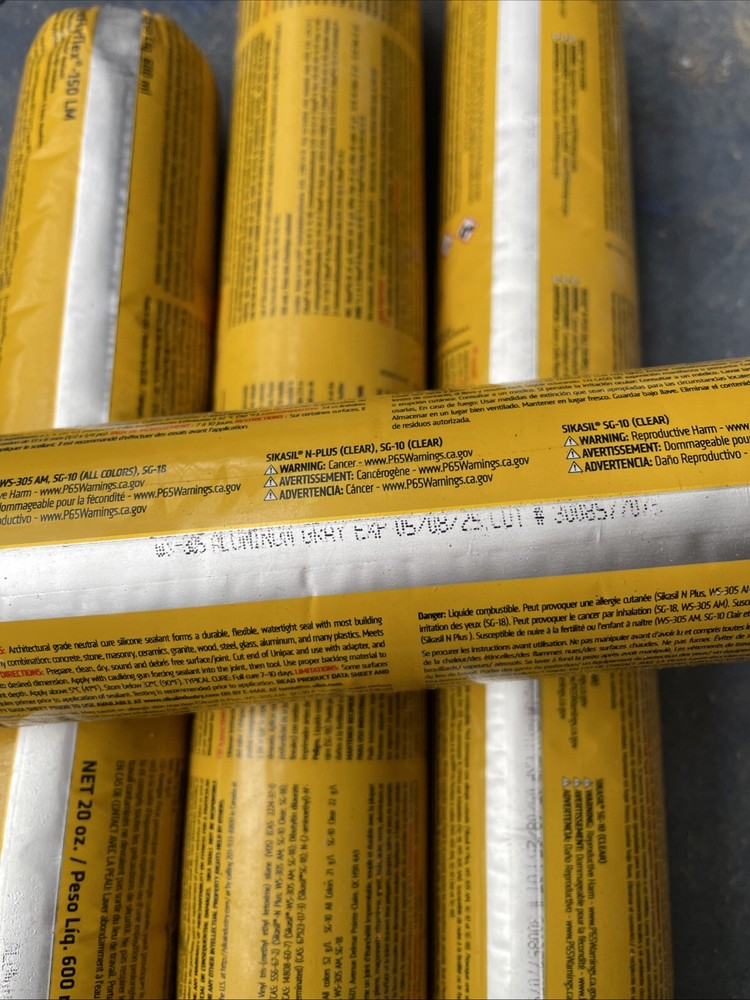 SikaHyflex 150 LM Aluminum Gray