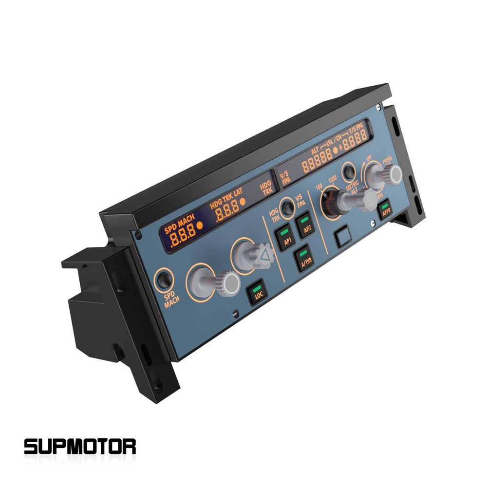 SimPlayer A320 FCU Flight Control Panel X-Plane MSFS2020 Simulator Dual Driving