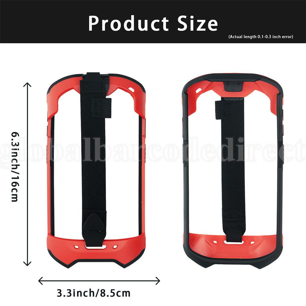 Protective Case Cover Strap Rugged Boot For Zebra TC51 TC52 TC56 TC57
