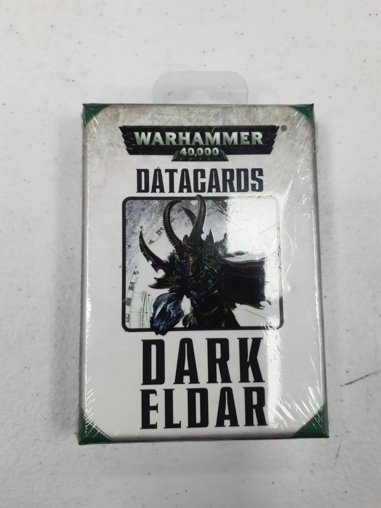 Games Workshop Dark Eldar 7th Edition Datacards - Sealed
