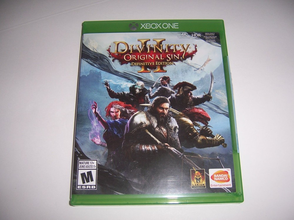 Original Box Case Replacement Microsoft Xbox One XB1 Divinity II 2 Original Sin