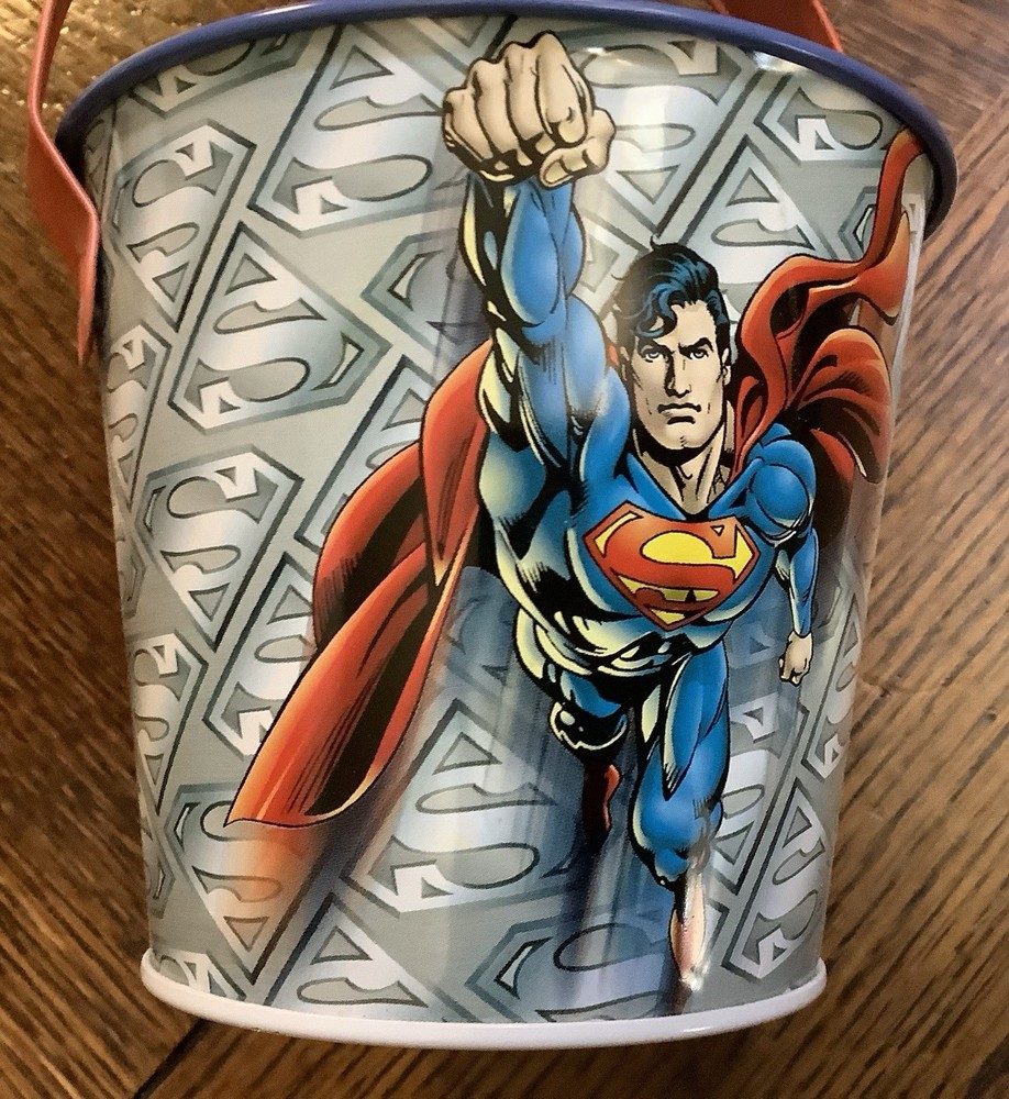 Superman Tin Bucket from Vandor