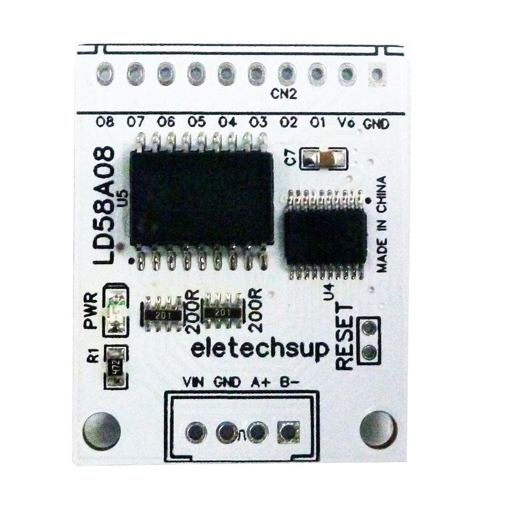 8 Channel Controller Module RS485 to PWM Output Darlington Transistor Driver