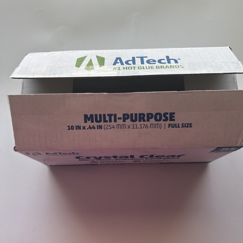 AdTech Crystal Clear. Glue Gun Sticks - Multi Temp Full Size, Bulk Pack🟡1E