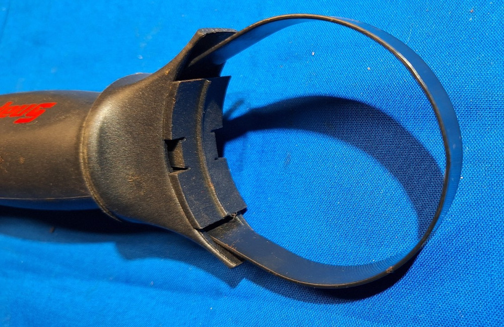 Snap-On Drill Handle For Cordless Drill, One Auxiliary red Handle