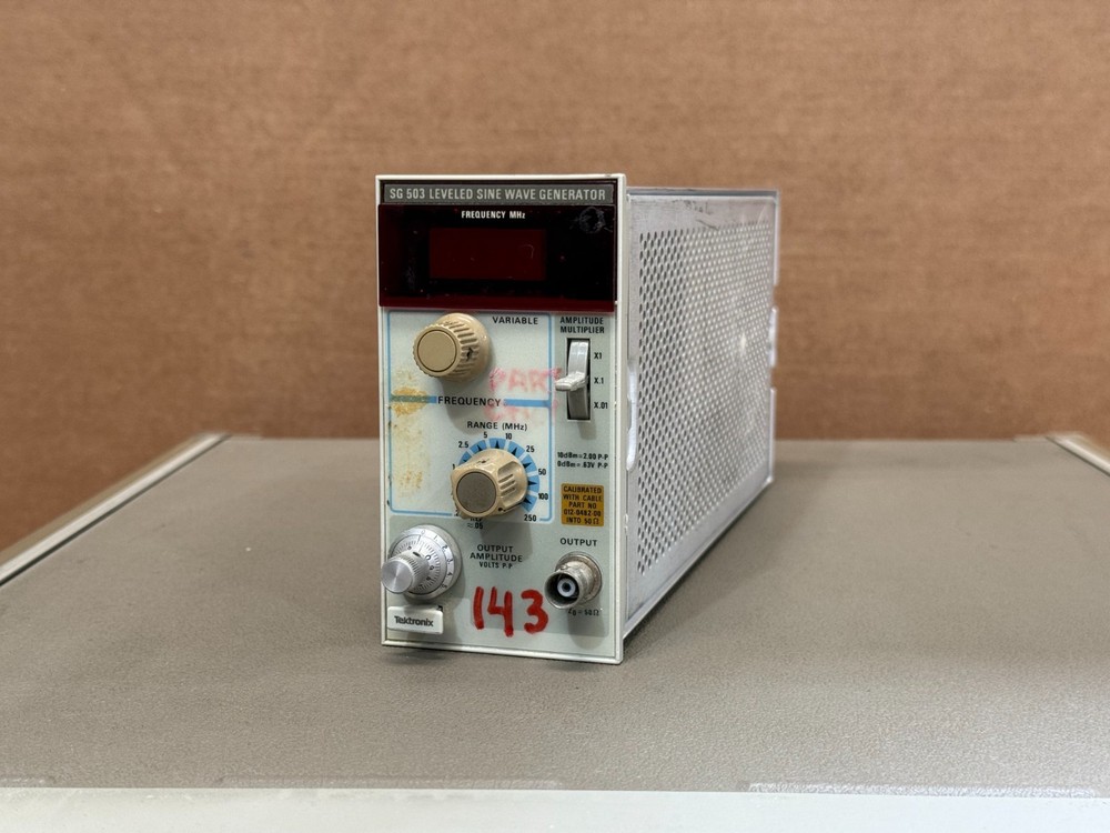 Tektronix SG 503 Leveled Sine Wave Generator UNIT #3
