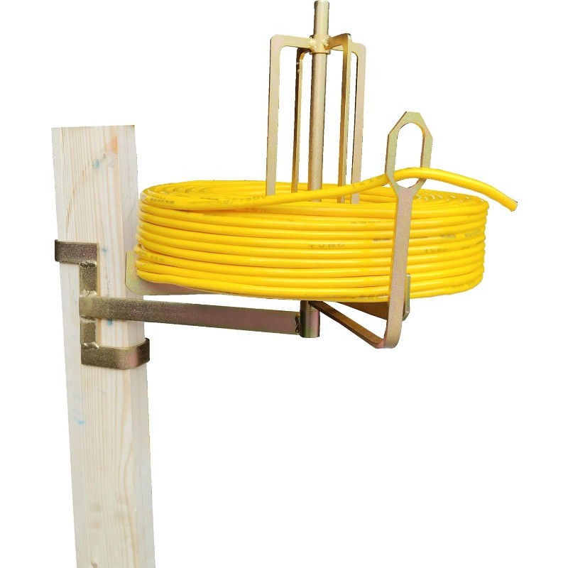 Folding wire spool rack, Floor or Stud Mounted ，new cable dispenser