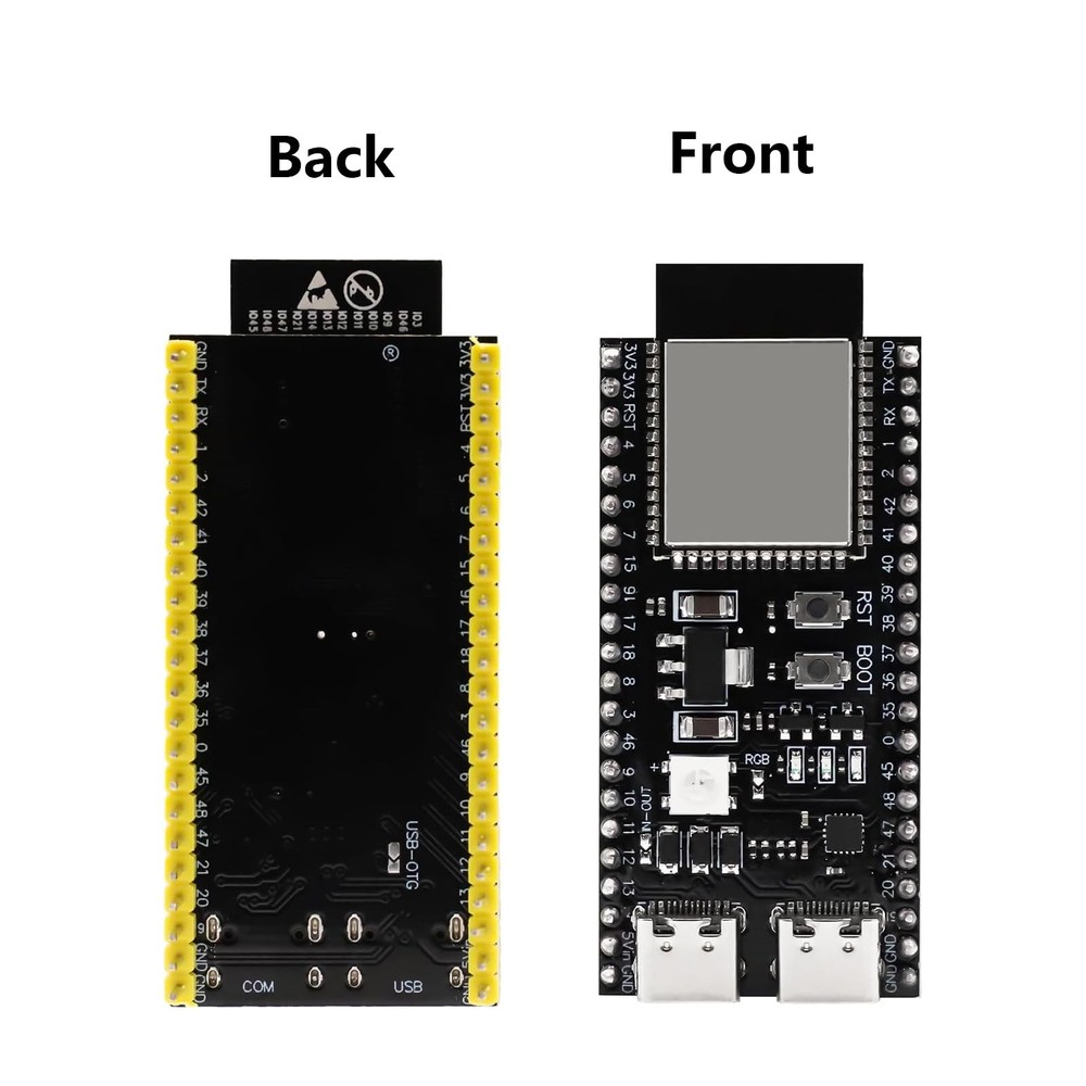3 PCS ESP ESP-32-S3 Development Board ESP-32-S3 Module with ESP-1-N16R8 Low P...