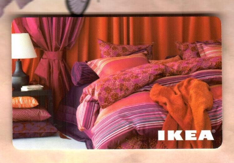 IKEA Bedroom ( 2007 ) Gift Card ( $0 )