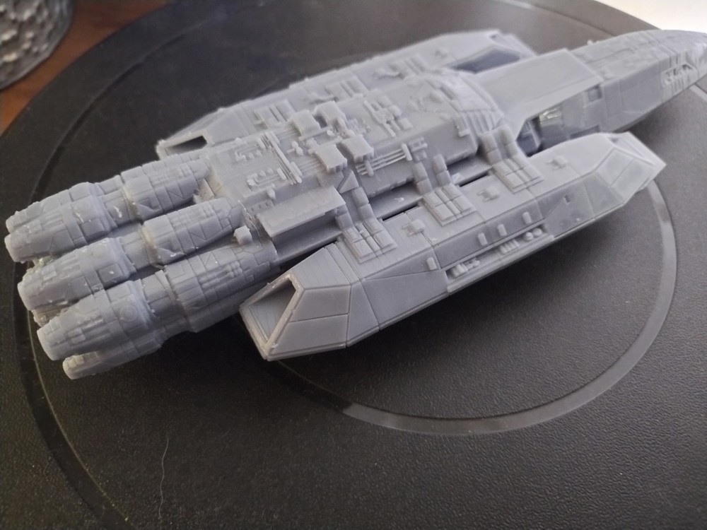 Battlestar Galactica Heavy Fighter Carrier 3D Print 8.75"