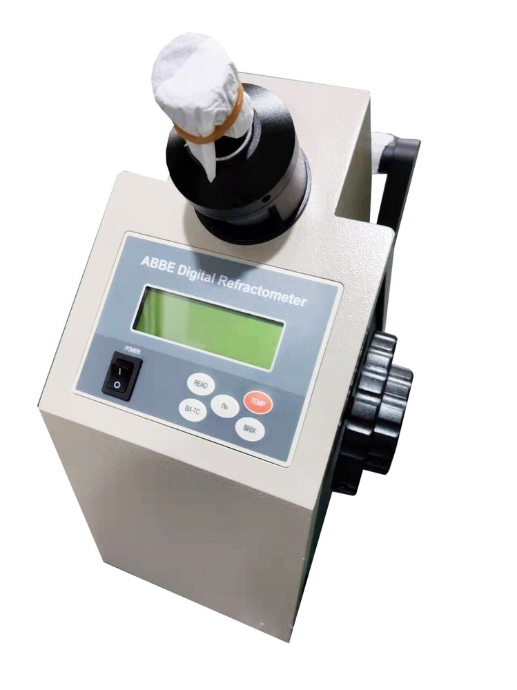 Digital Abbe Refractometer for Testing The Refractive Index of Liquid or Solid