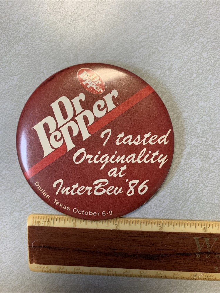 dr pepper button