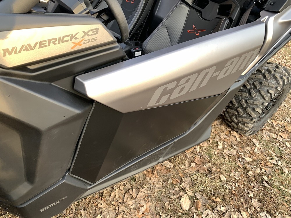 METAL LOWER DOORS KIT CAN AM MAVERICK X3 half inserts panel 17-19