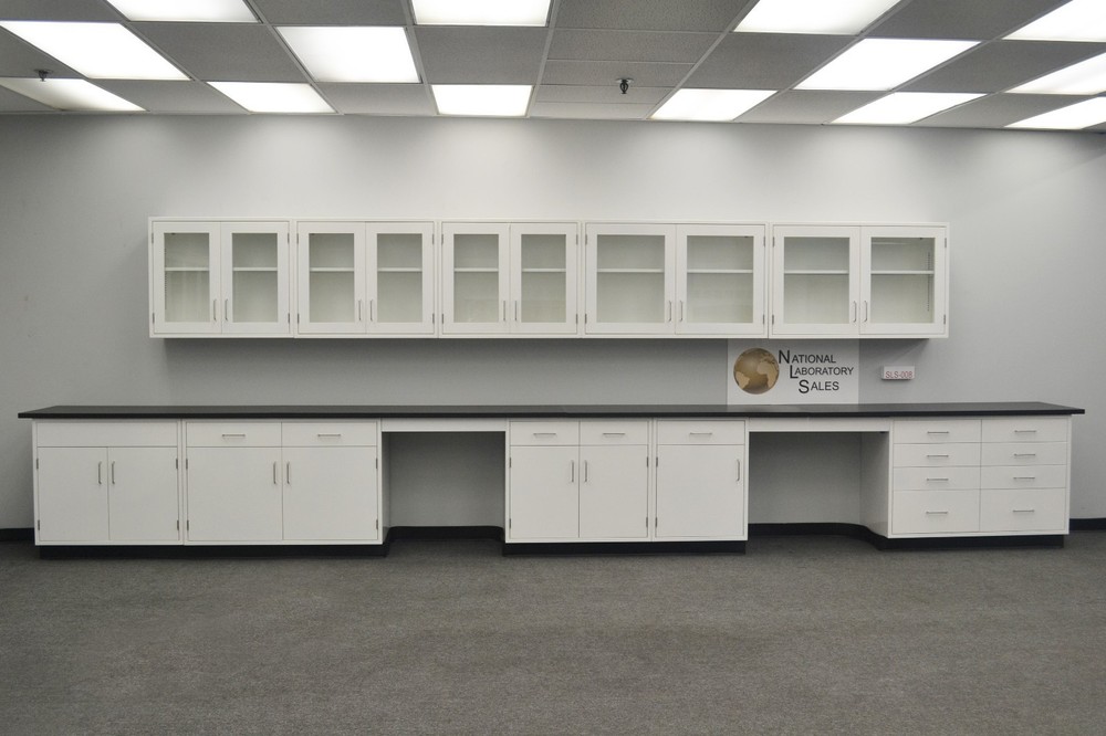 Chemical Resistant Cabinets / 22' BASE 17' UPPER/ Case Work / IN STOCK /E1-059