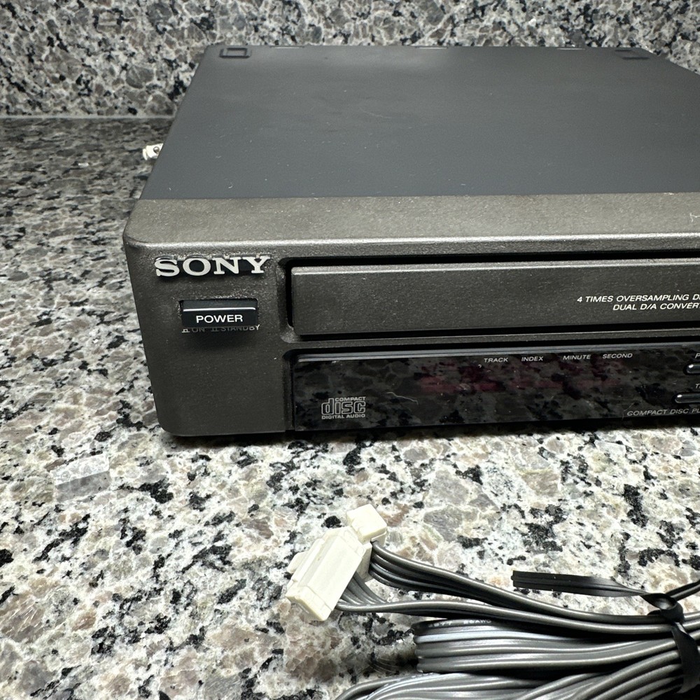 Sony Compact Disc Player CDP-S207 Tested & Working
