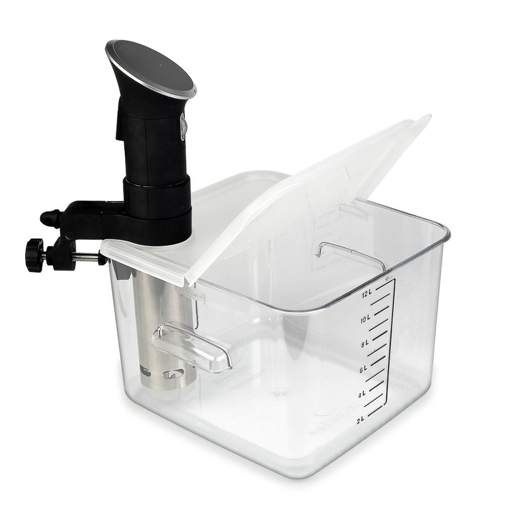 Collapsible Hinged Sous Vide Lid EVERIE Fits Anova Precision Cooker Container
