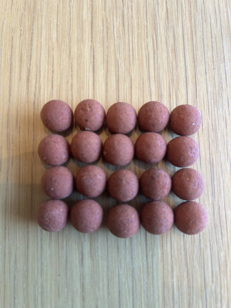 20 Brown Tuna/Garlic 12mm Bottom Baits