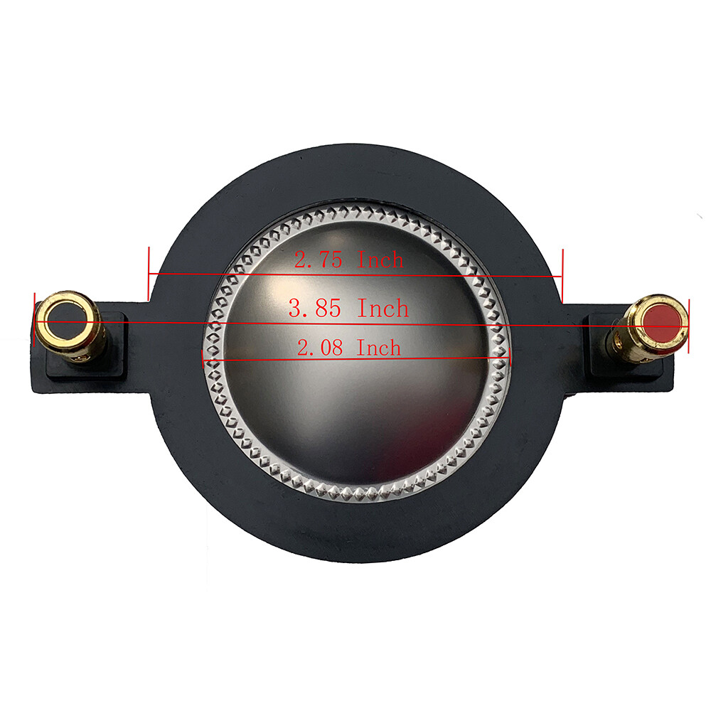 44MM Diaphragm Replacement For PA Speaker Driver Titanium Compression Tweeter
