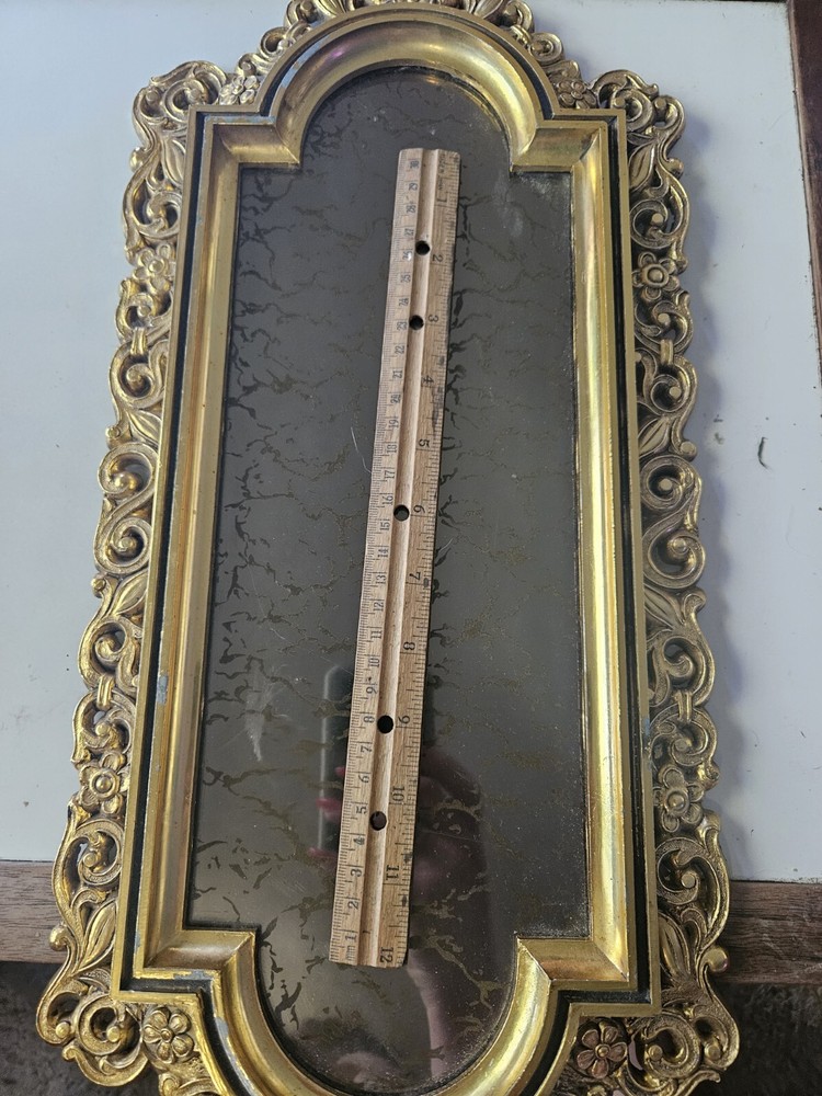 Vintage MCM Hollywood Regency Gold Mirror