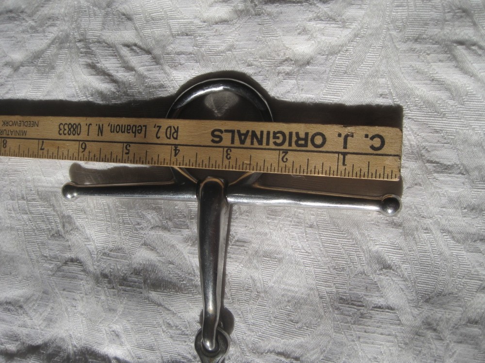 Full Check Snaffle 5'' Stainless Steel