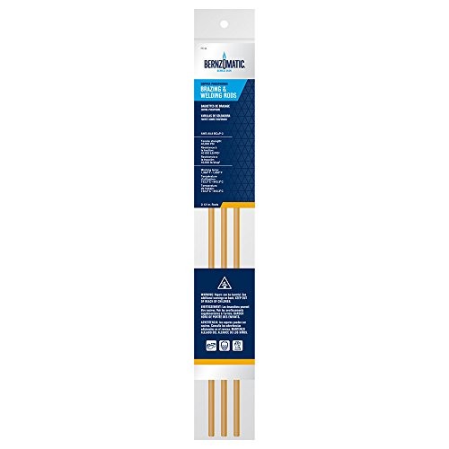 PC3 Copper-Phosphorous Brazing/Welding Rods, 3-Piece