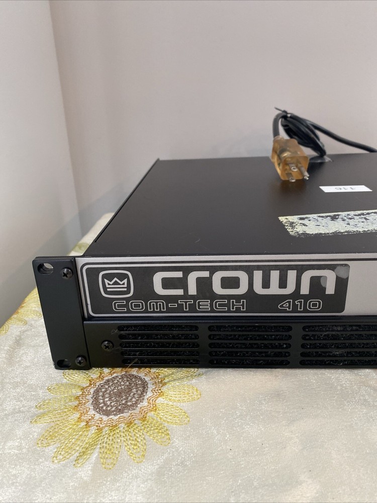 Crown Com-Tech 410 2-Channel Commercial Power Amplifier