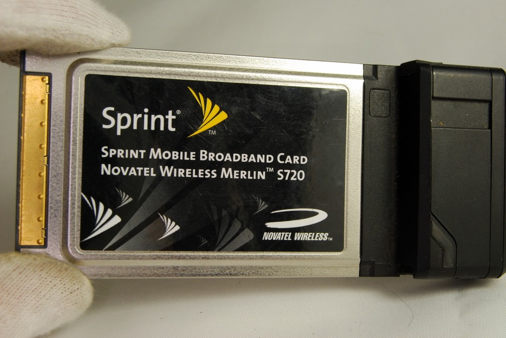 Sprint Mobile Broadband Card Novatel Wireless Merlin S720 WAN PC Card