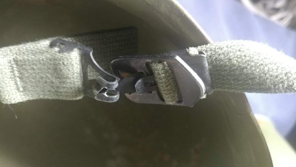 Vintage M1 Helmet With Liner