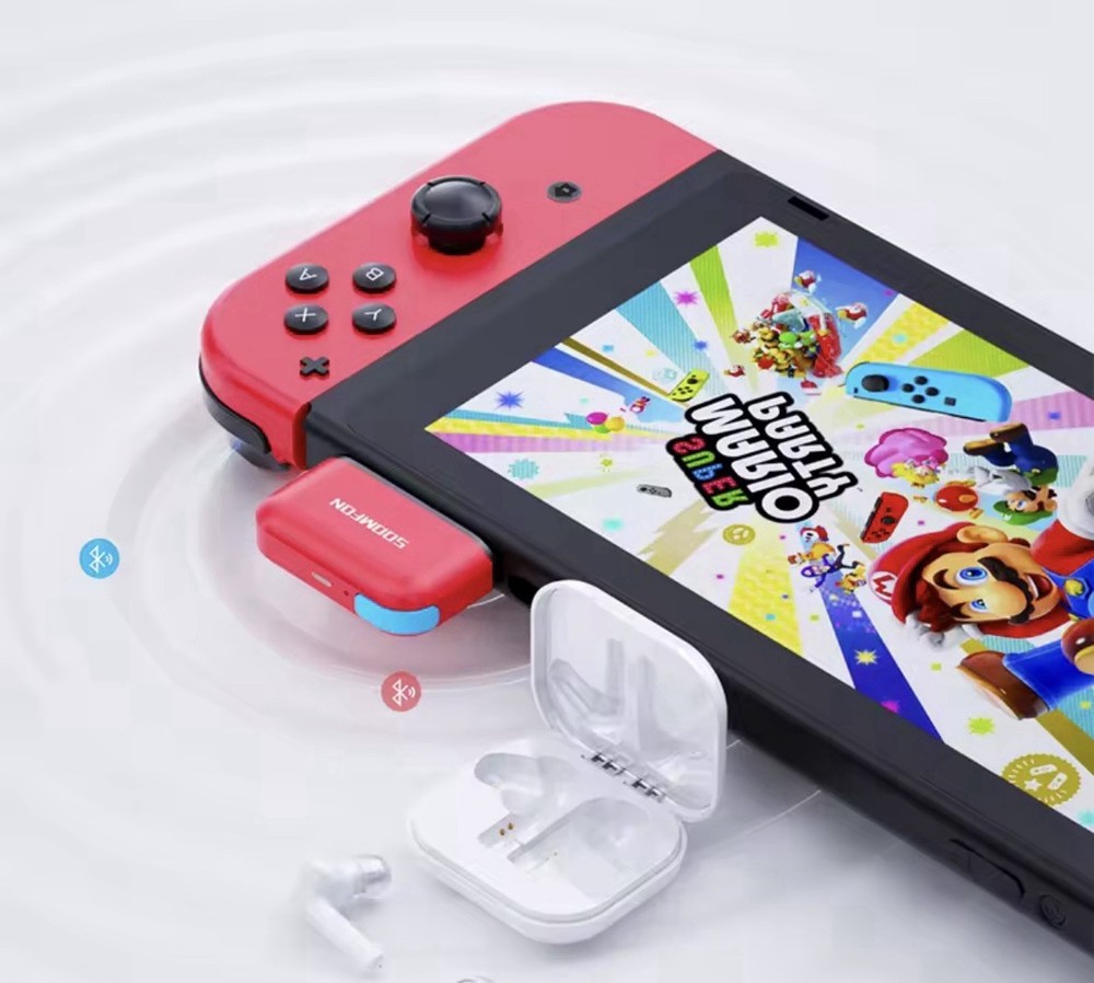 Nintendo Switch Lite Bluetooth 5.0 Transmitter Wireless Audio Adapter