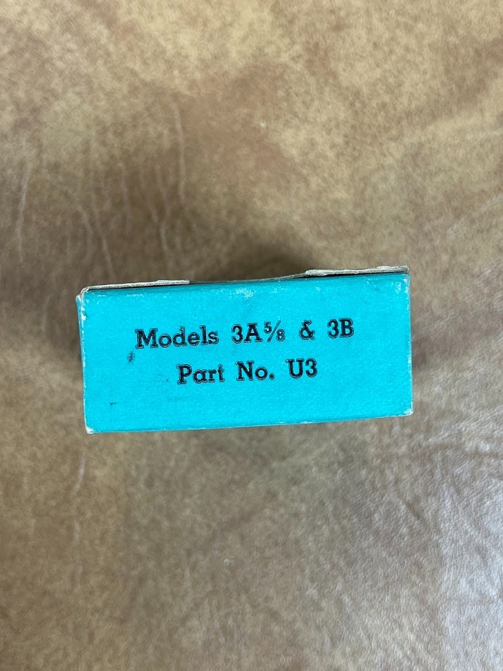 Jacobs Chuck Nut & Jaws Kit, Part # U3, Model 3A 5/8 & 3B, NOS