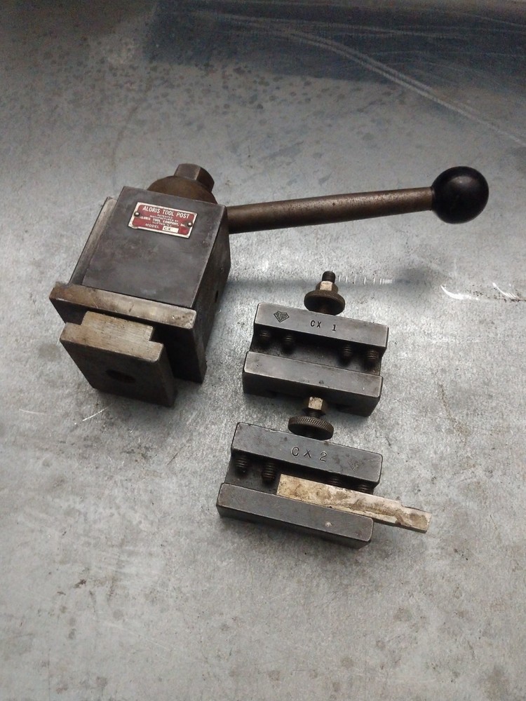 GENUINE ALORIS CX QUICK CHANGE TOOL POST FOR METAL LATHE