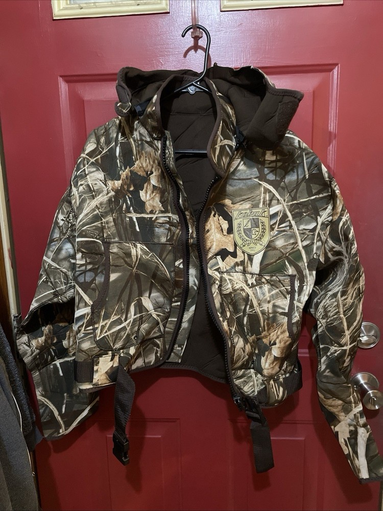 neoprene camo hunting jacket xl