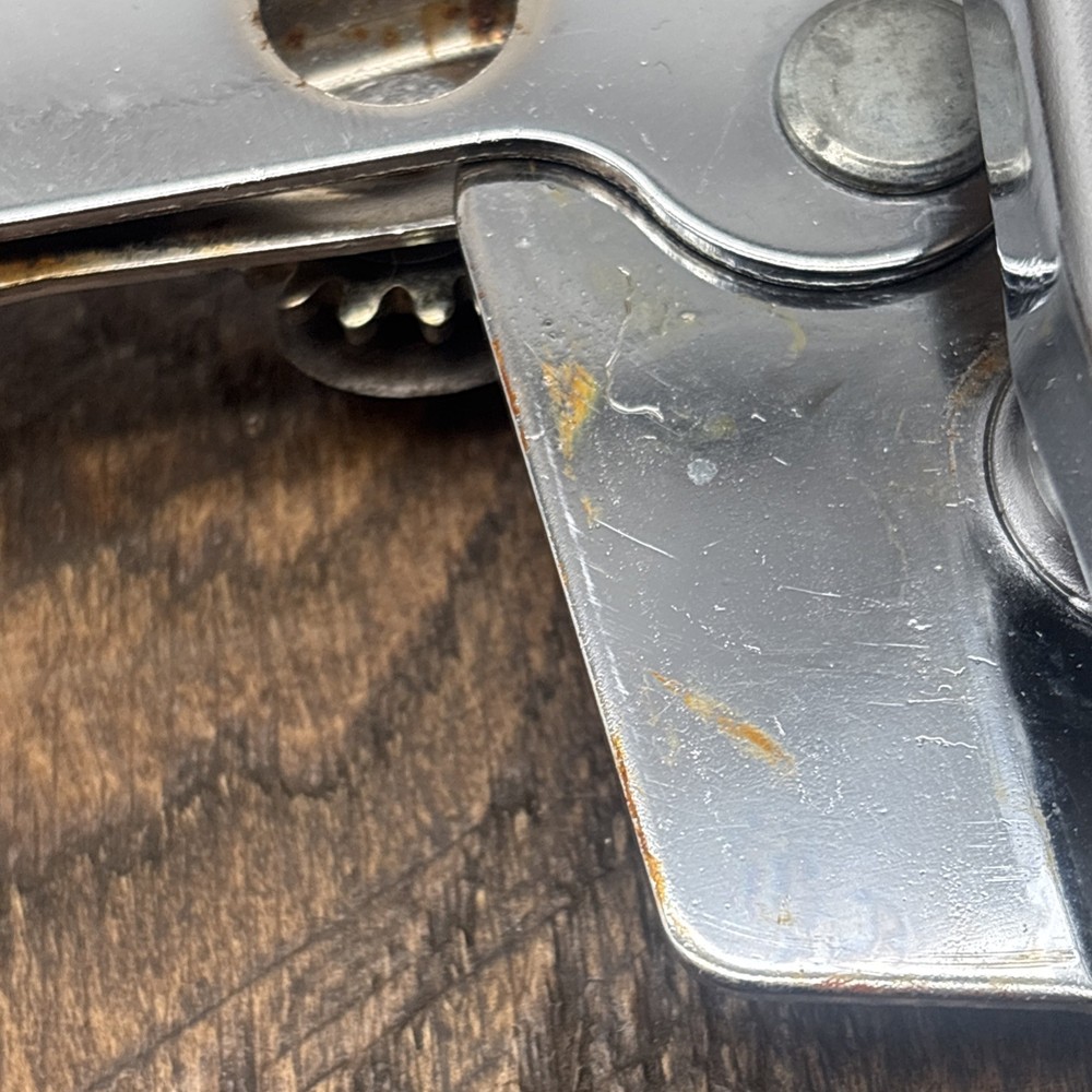 Swing Away Can Opener Transparent Brown Handle